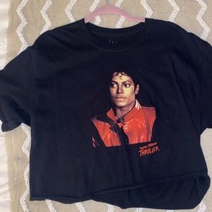 Micheal Jackson’s Cropped Shirt